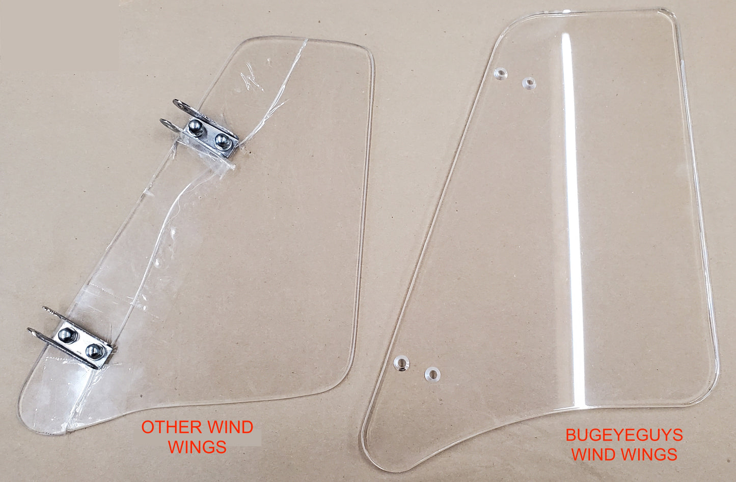 Bug Wings (Bugeye thru 1962)
