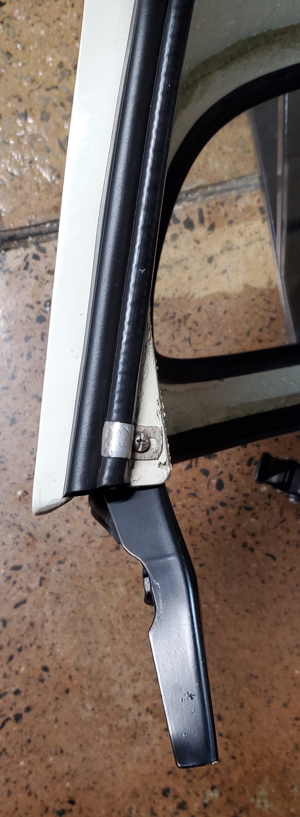 Austin Healey Sprite Hardtop "B" Pillar Hold Down Brackets "Spears" (Bugeye Only)