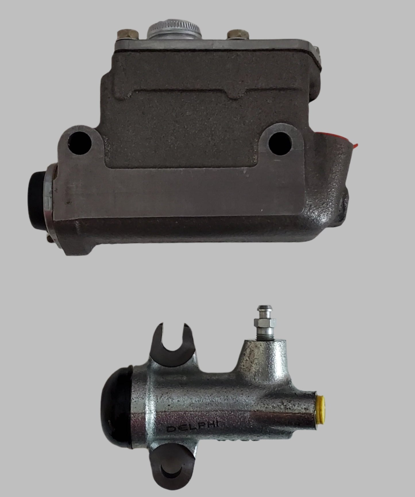 3/4" Master and 7/8" slave kit (for Mark 1 and 2 Sprites thru '62 with disc brakes and any cars with a single tandem master and disc brakes)