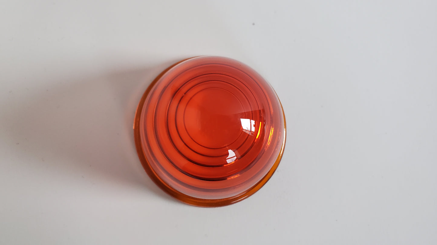 Amber glass beehive turn signal lens (European spec) (Bugeye Only)