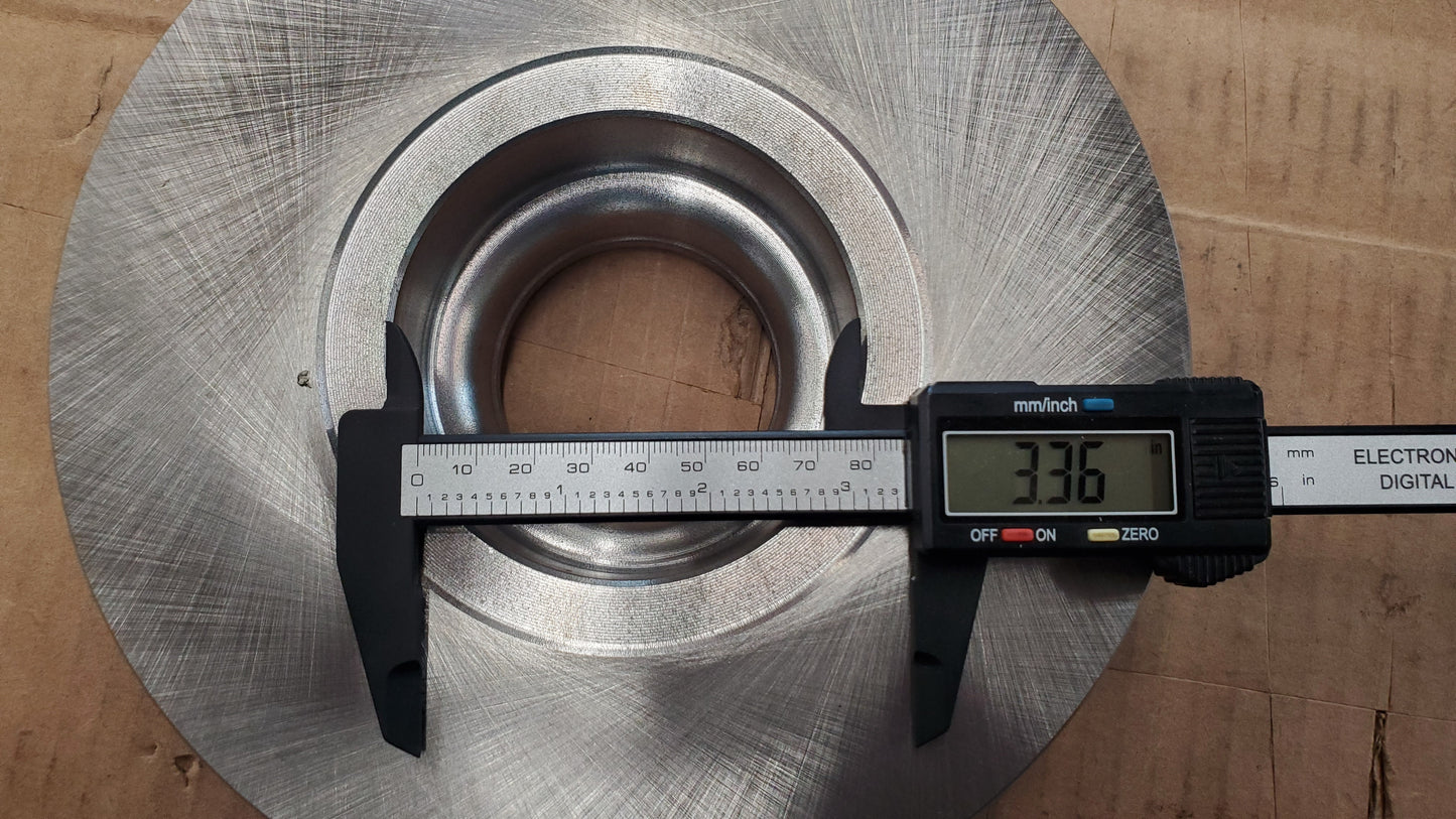 Front Disc Brake Rotor (for four-bolt wheels on all Spridgets)