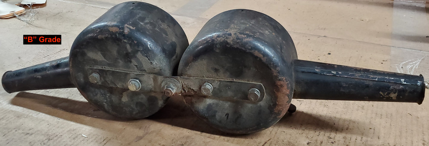 Used original "Pots and Pans" air filter housing for HS2 Carburetors