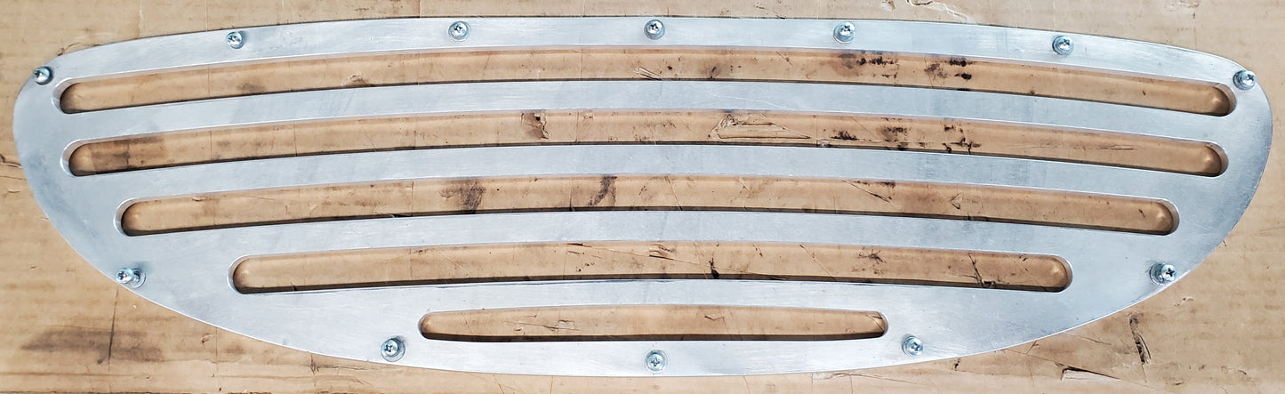 Custom Bugeye grille with vertical openings, used