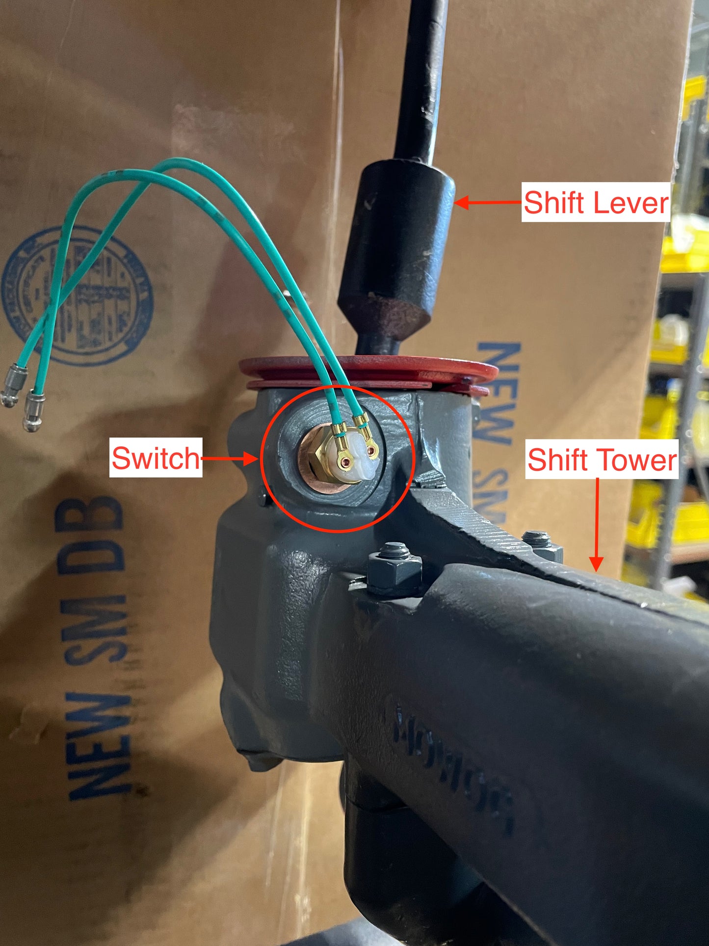 Ribbed Case Reverse Switch Kit