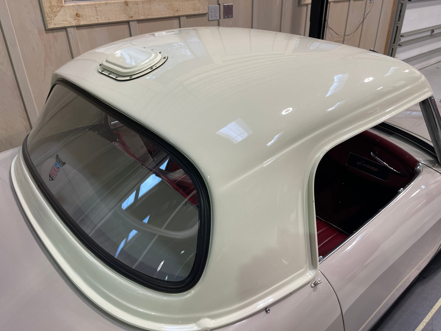 Used Bugeye hardtop with flip-up center vent