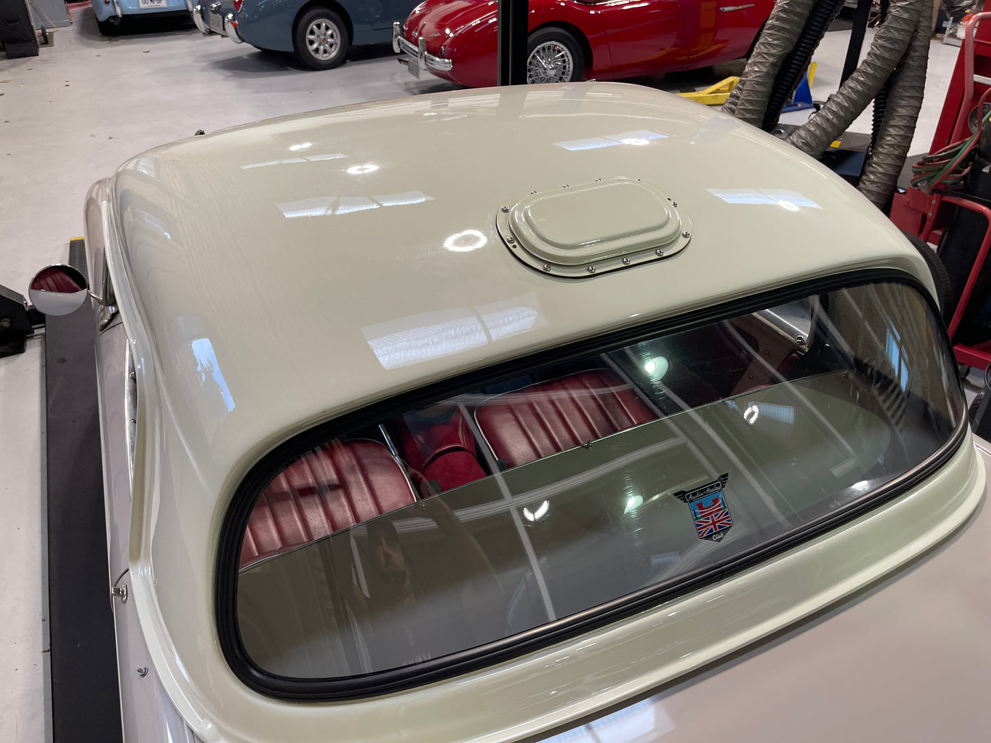 Used Bugeye hardtop with flip-up center vent
