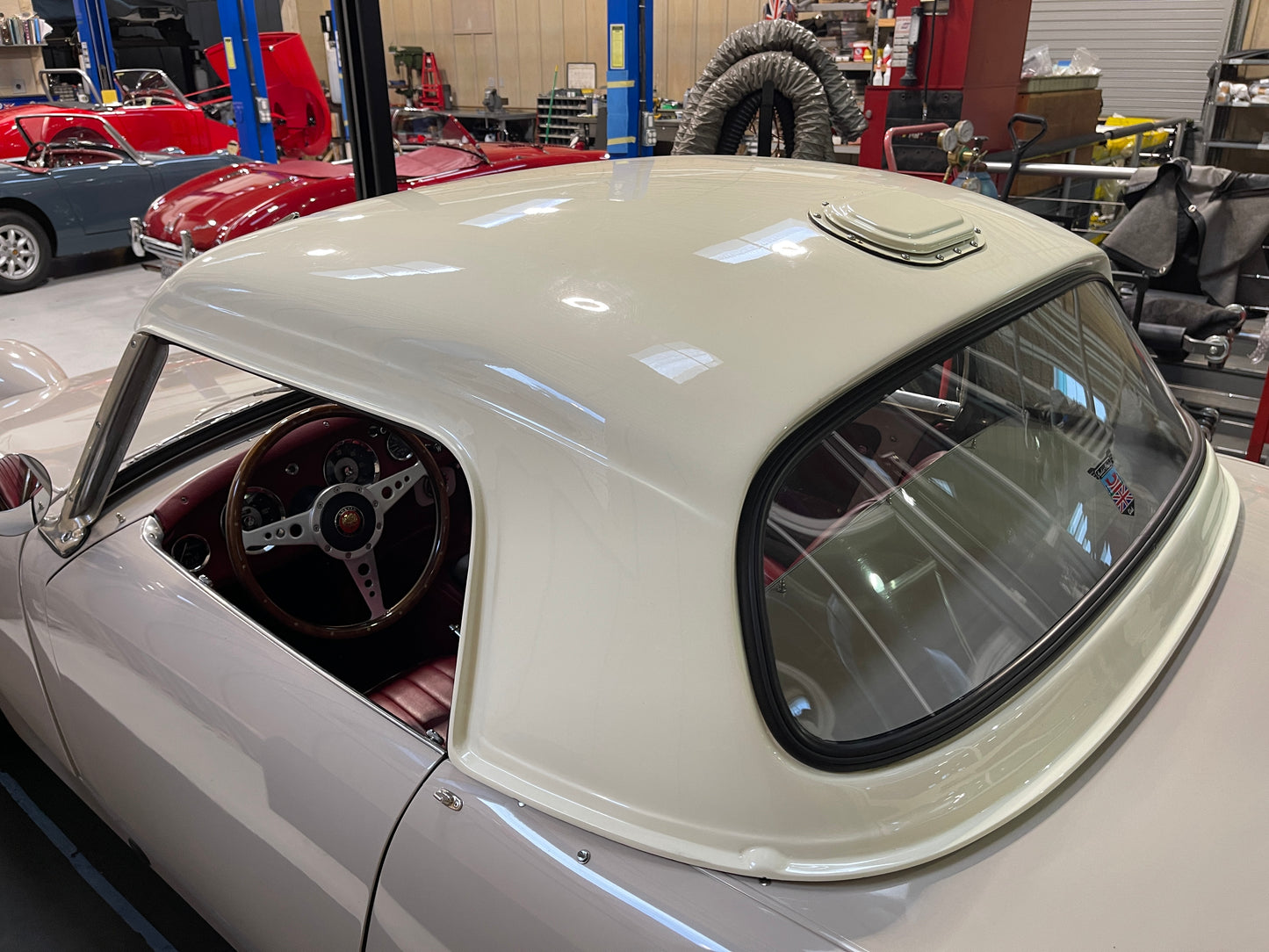 Used Bugeye hardtop with flip-up center vent