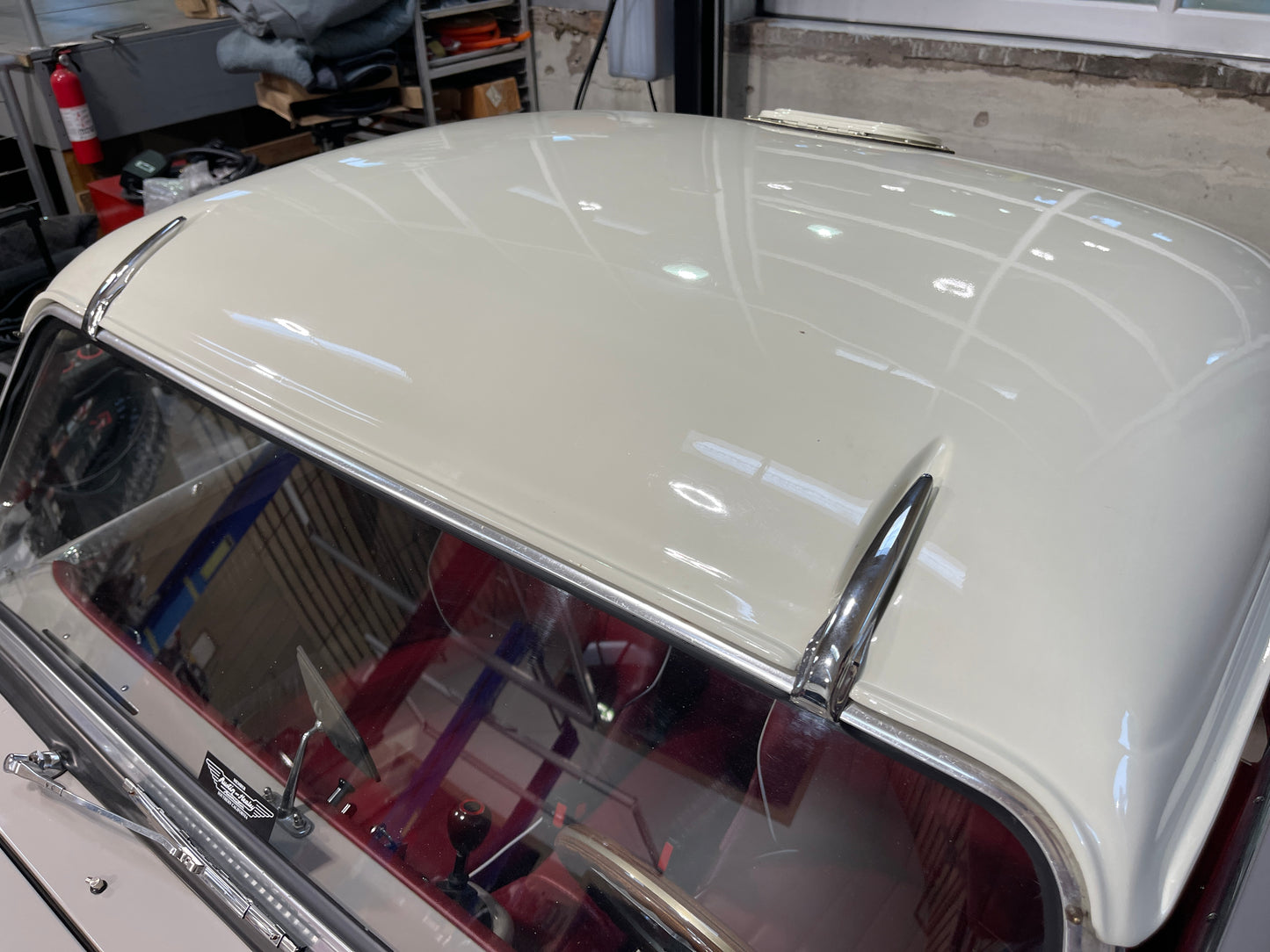 Used Bugeye hardtop with flip-up center vent