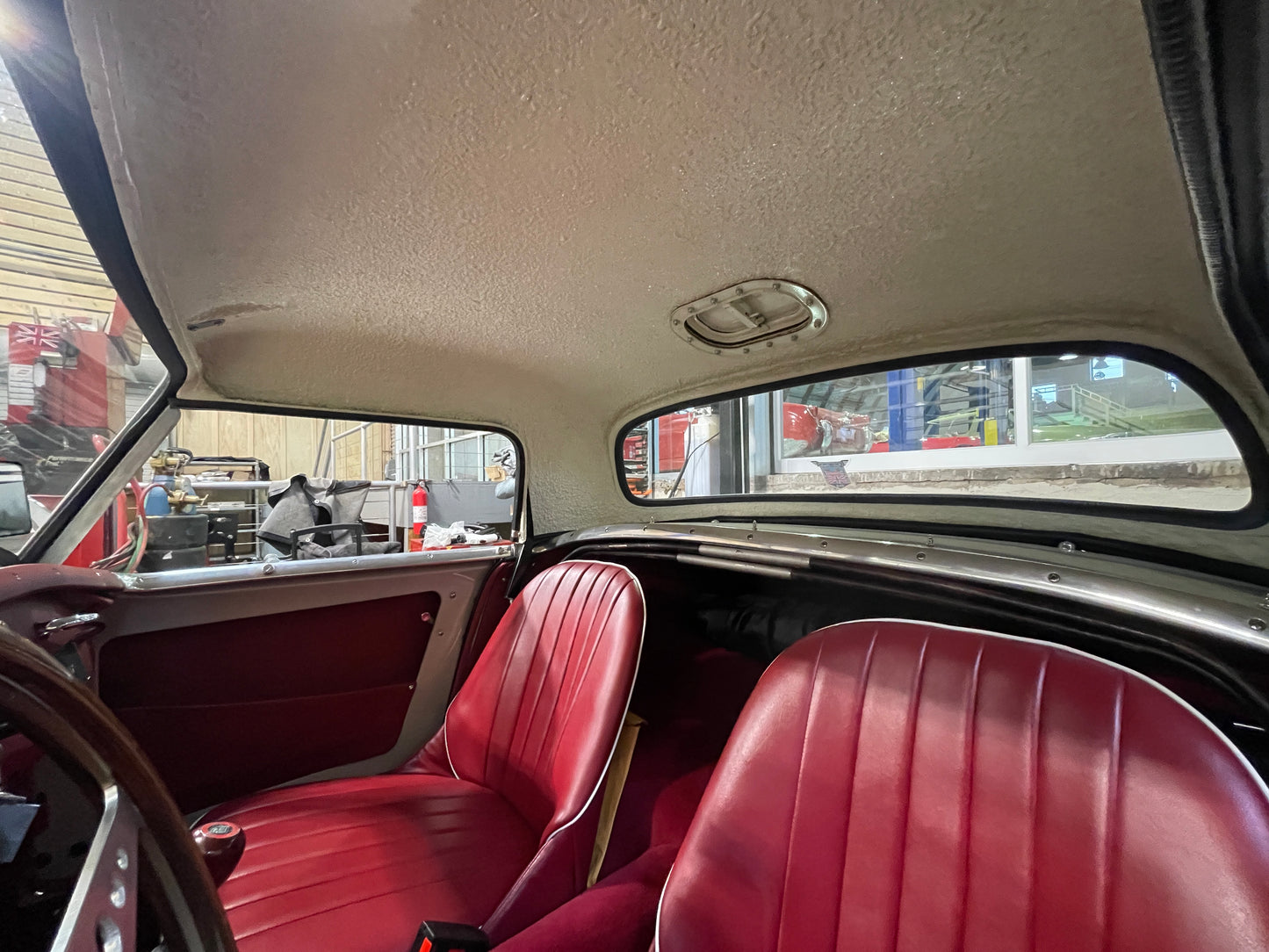 Used Bugeye hardtop with flip-up center vent