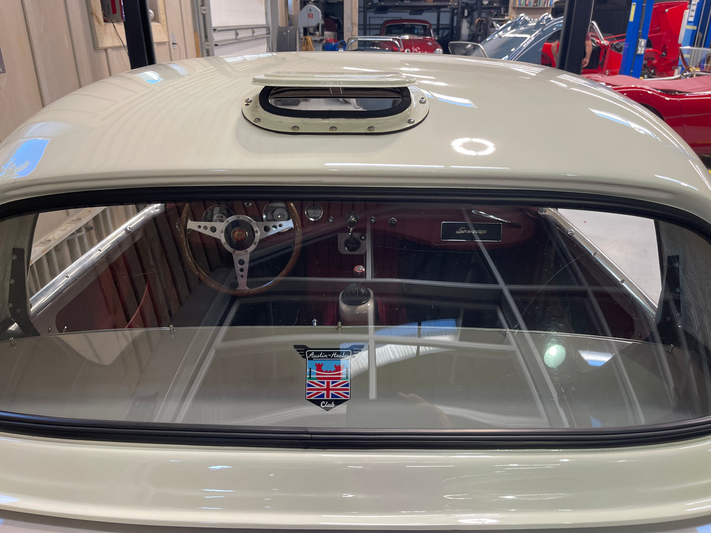 Used Bugeye hardtop with flip-up center vent