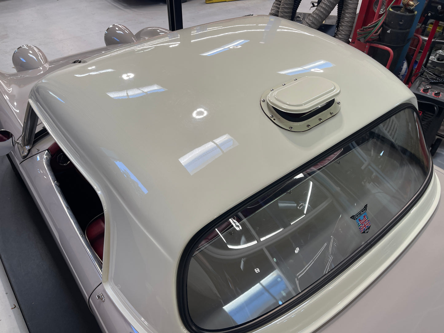 Used Bugeye hardtop with flip-up center vent