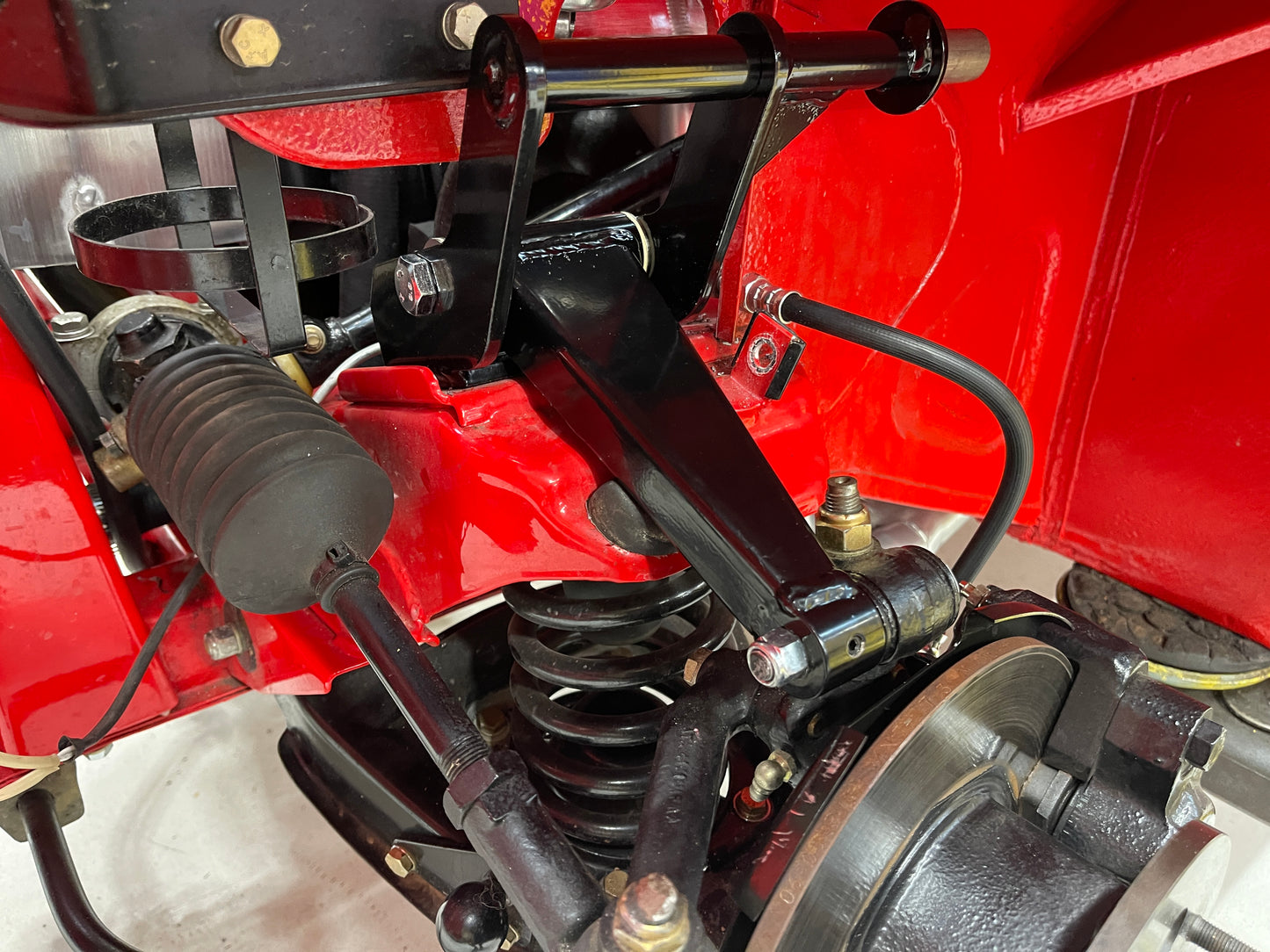 Front tube shock conversion kit (All Bugeyes and Spridgets)