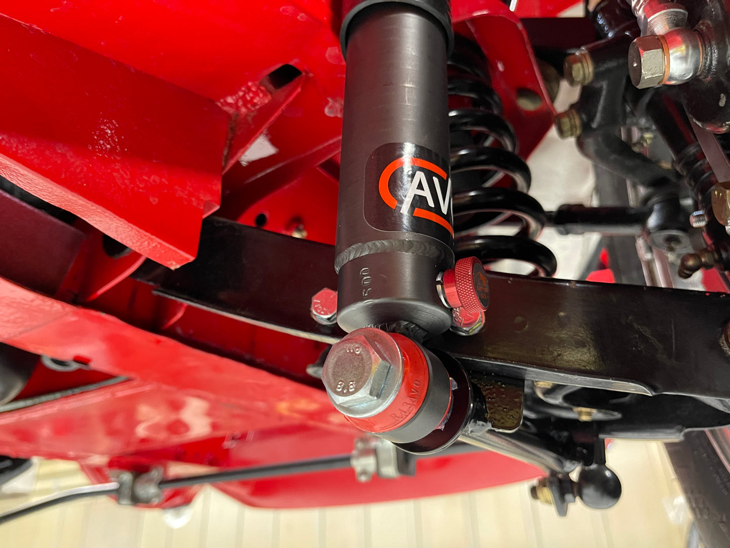 Front tube shock conversion kit (All Bugeyes and Spridgets)