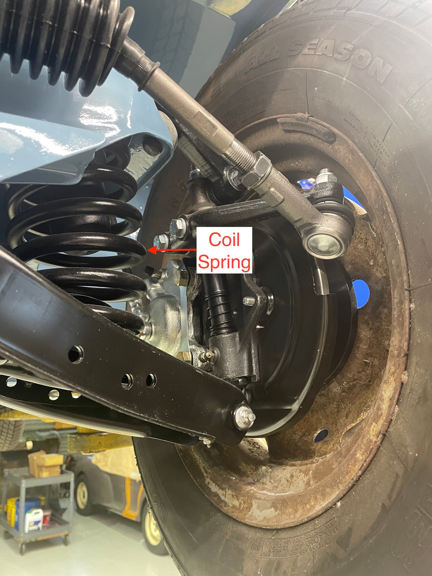 Front Coil Spring (Pair) (thru '64)