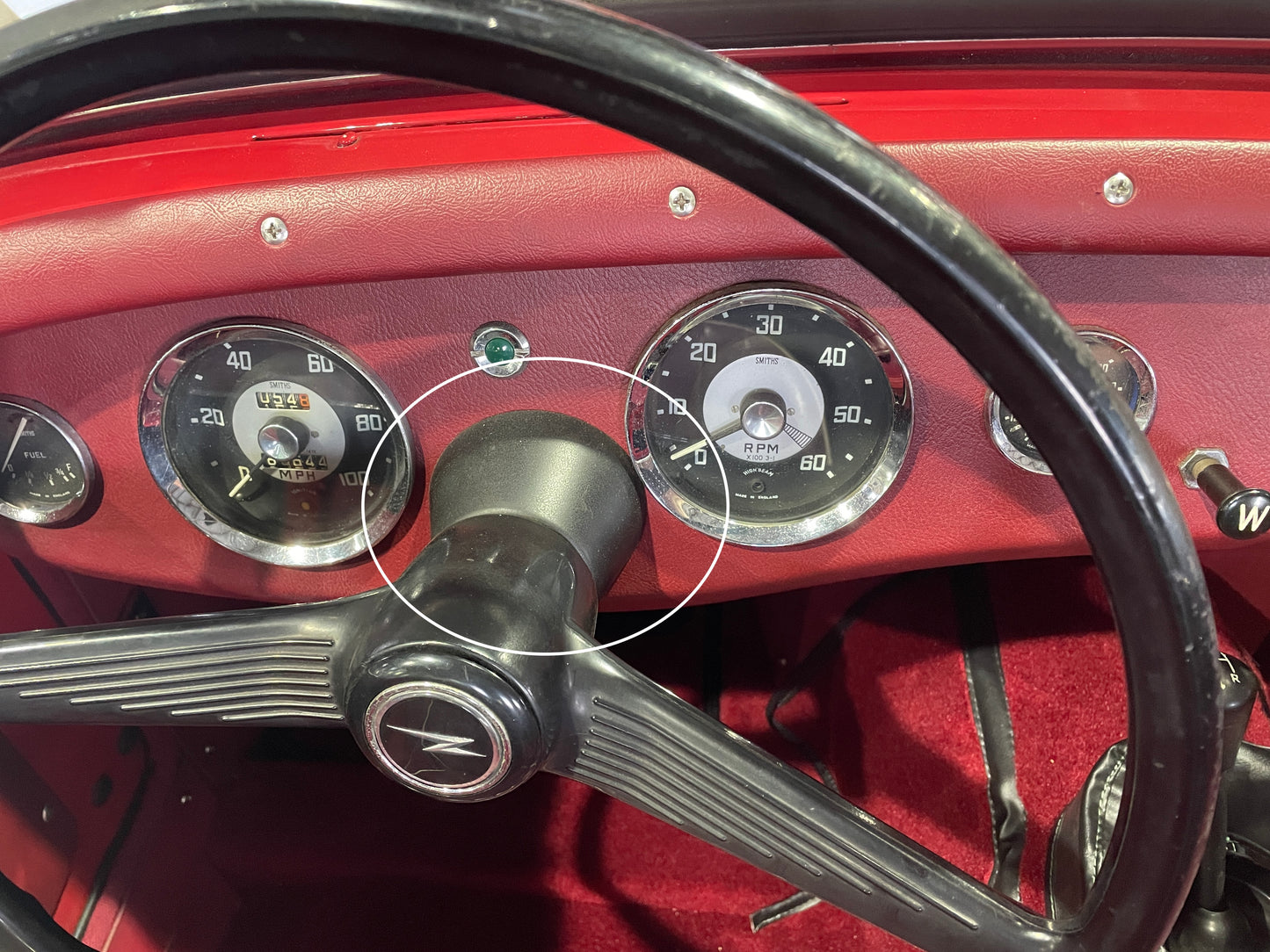 Horn Dash Cone (Sprite MkI/MkII & Midget MkI)
