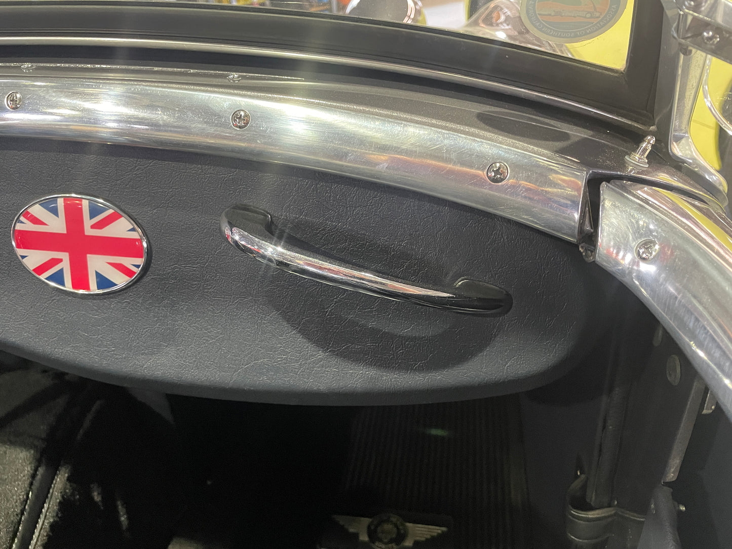 Grab Handle and Backing Plate (Bugeye though 1962)