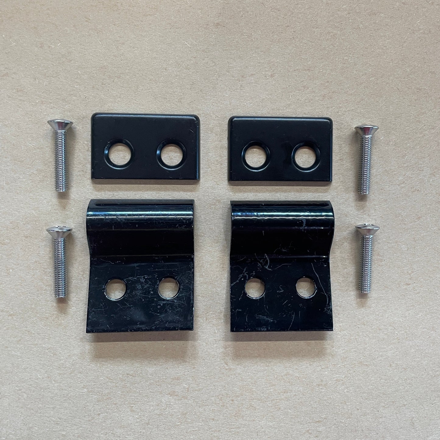 Door Check Strap Bracket Set (Bugeye thru '63)