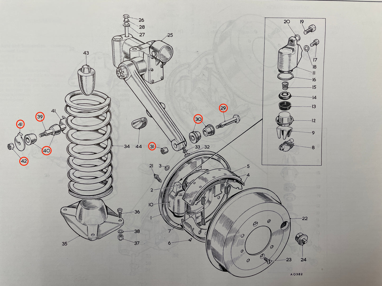 Front Suspension Major Rebuild Kit (All Spridgets)