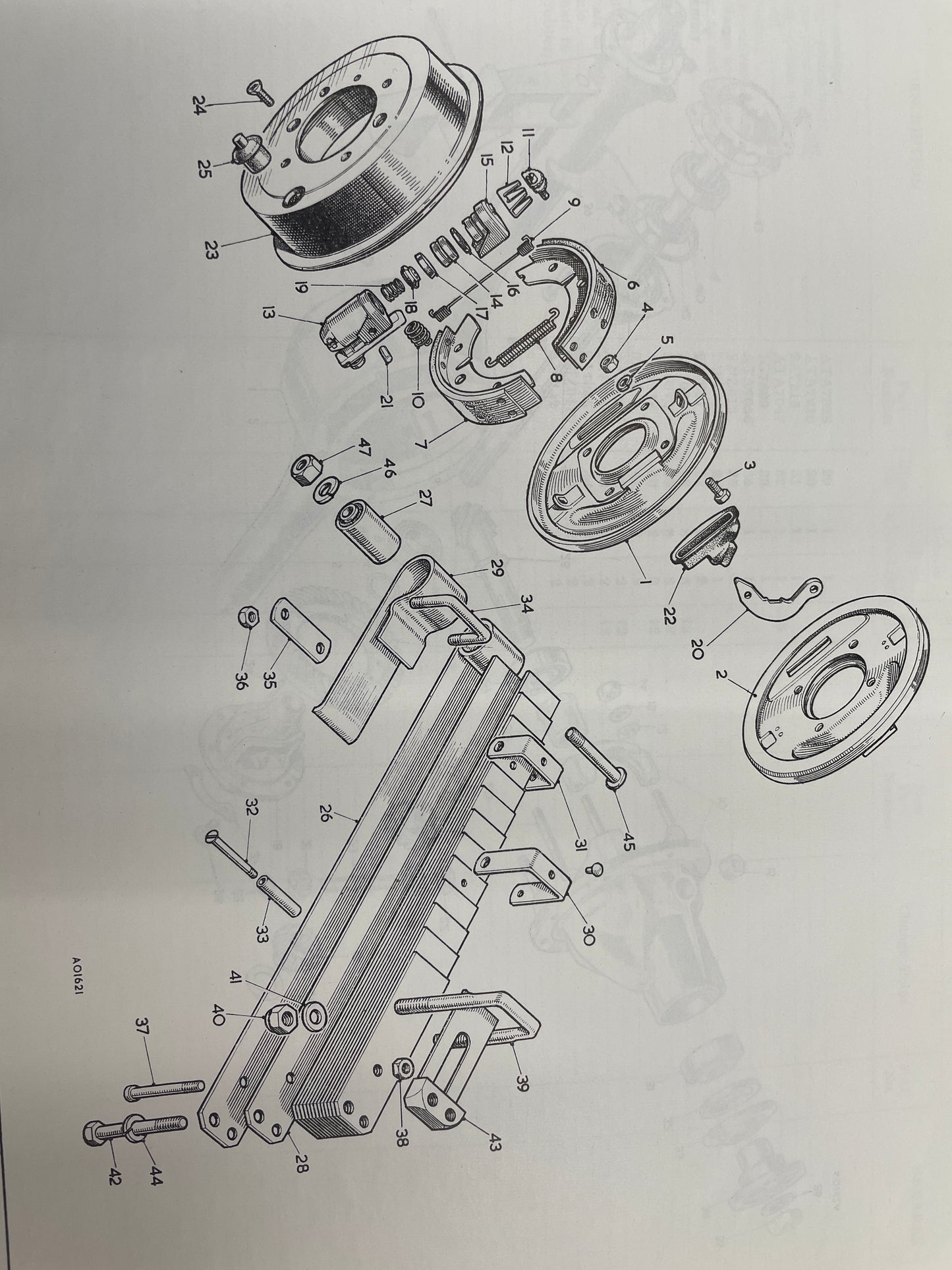 Used Original Quarter-Elliptical Leaf Spring (Priced Individually)