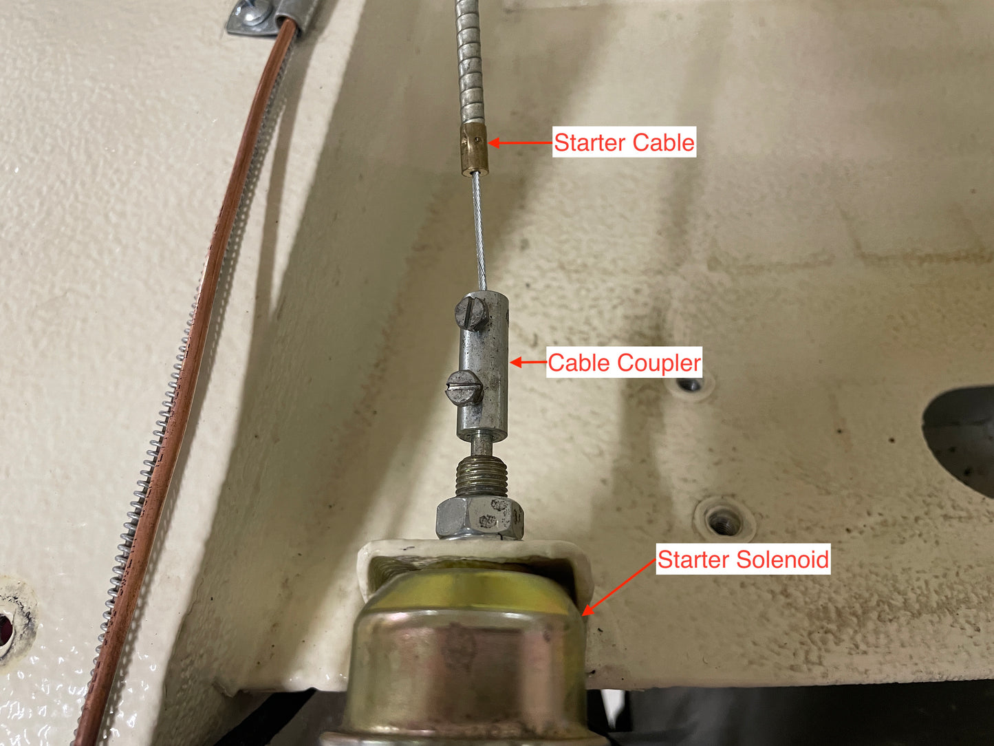 New Starter Cable with Knob