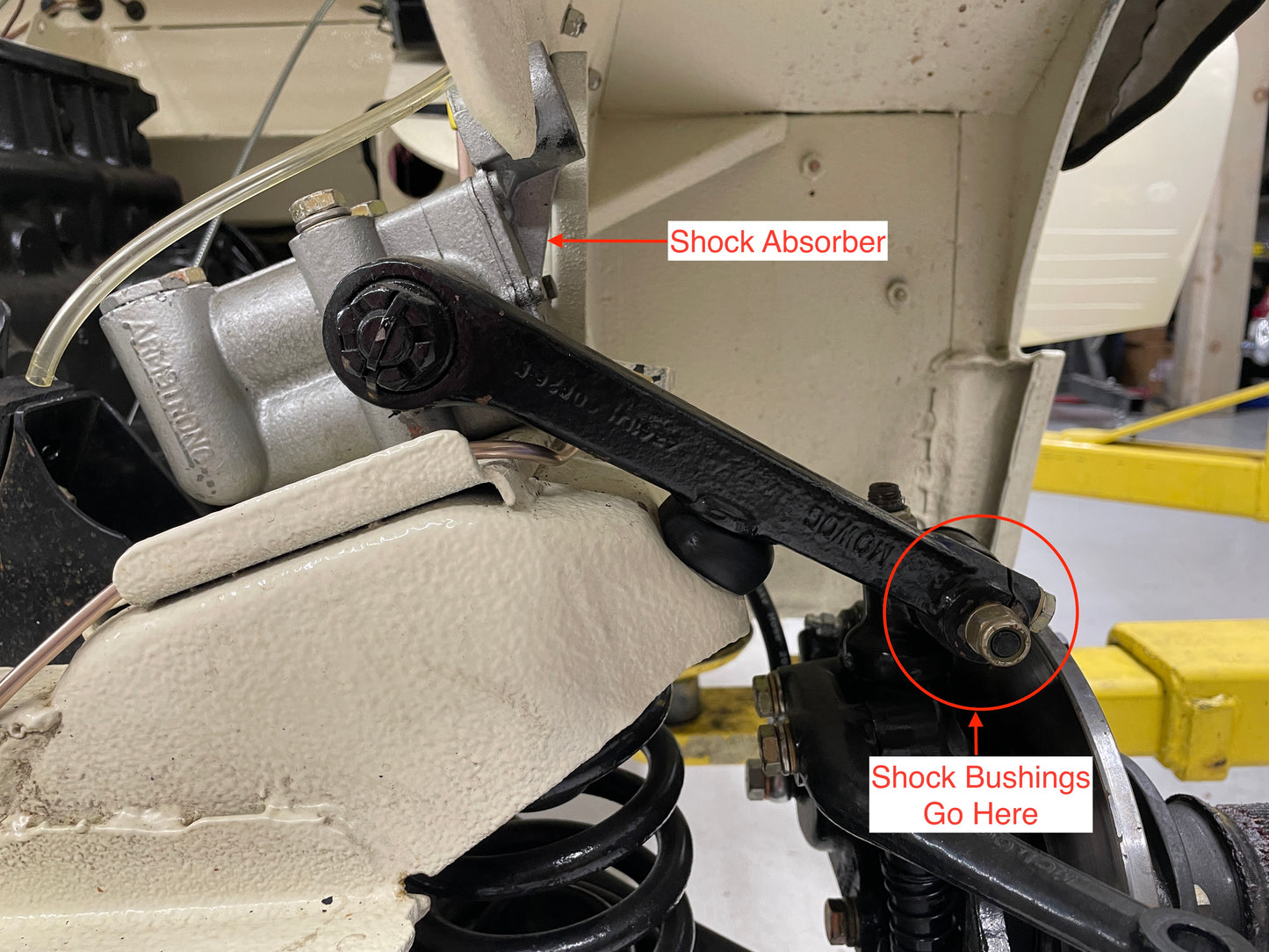 Front Shock Bushings (Set of Four) (All Spridgets)