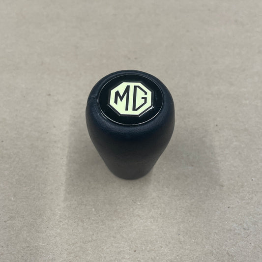 MG Black Leather Shift Knob