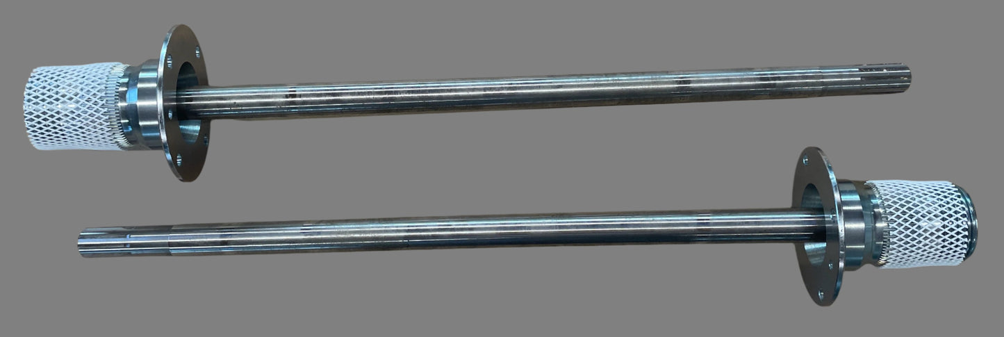 Bolt on Wheel to Wire Wheel Conversion Axles (Sold as a pair)