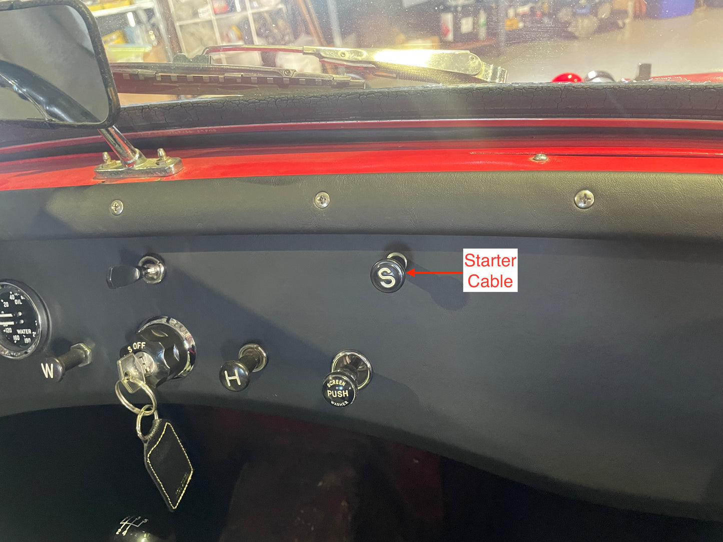 New Starter Cable with Knob