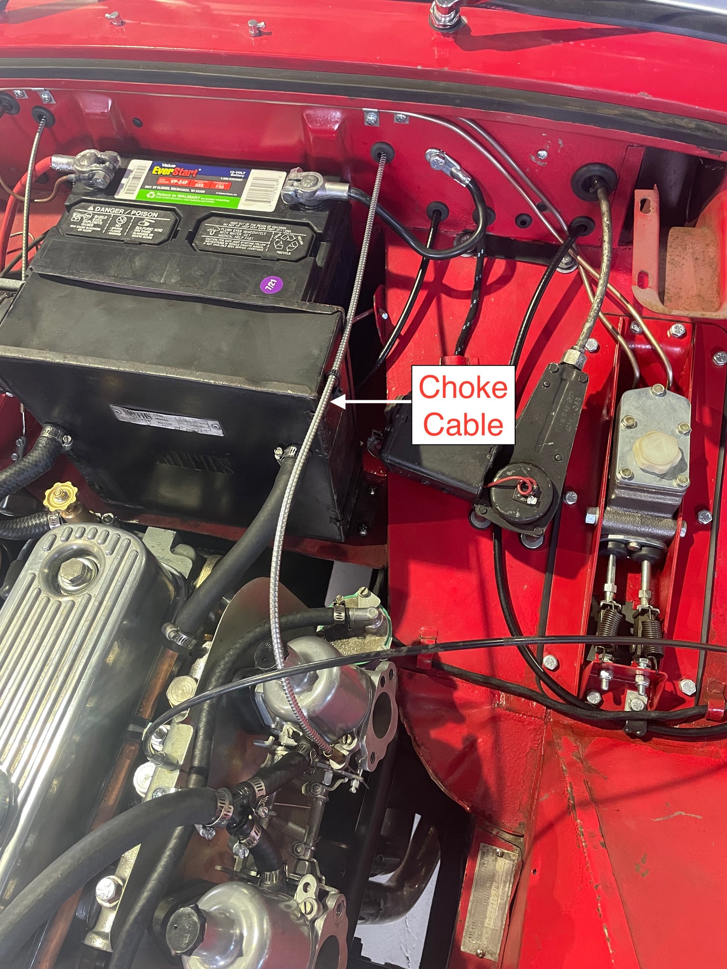 Original Style Choke Cable w/ Knob