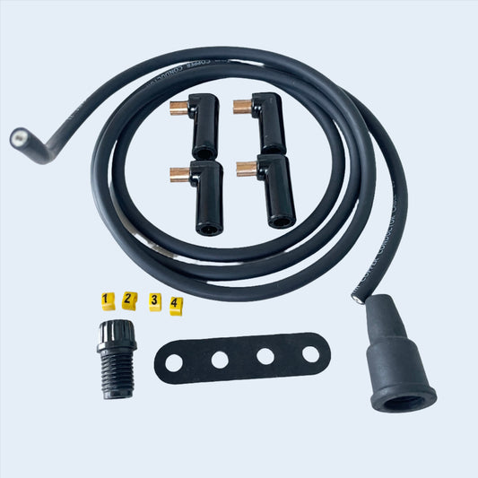 Ignition Wire Set (for side entry cap) (948-1275 Engines)