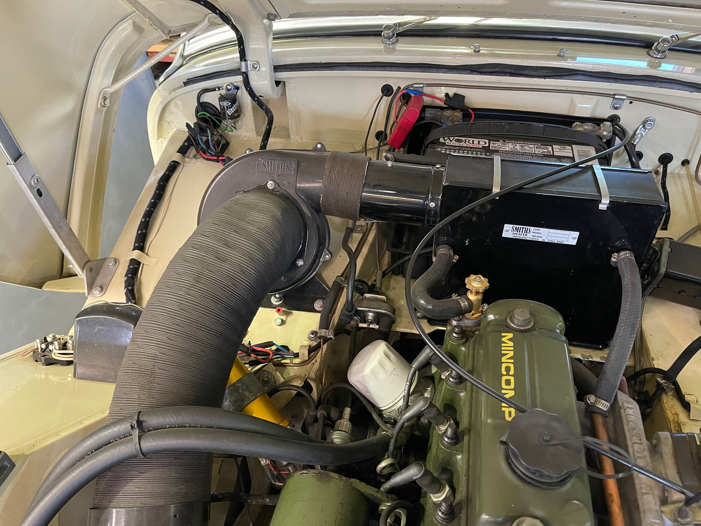 Sprite Midget Complete Heater Fan Assembly