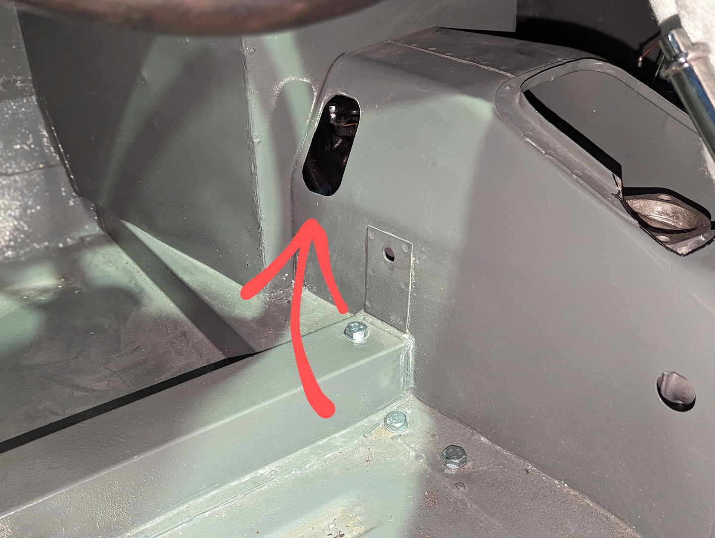 Plug, Gearbox Filler / Toe Box - Bugeye thru 1976
