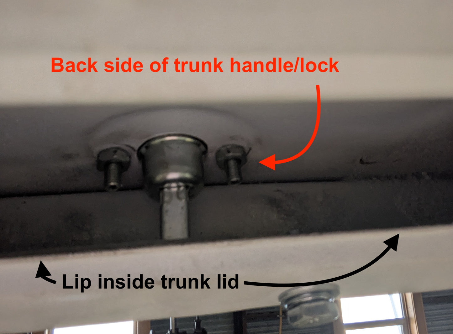 Spridget Trunk Handle and Lock Kit
