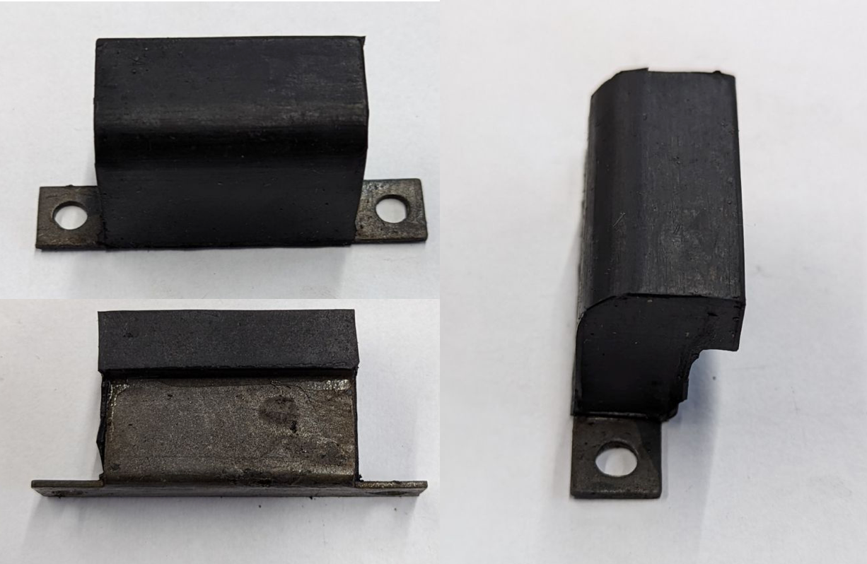 Spridget Bonnet Side Buffer (2 per car)