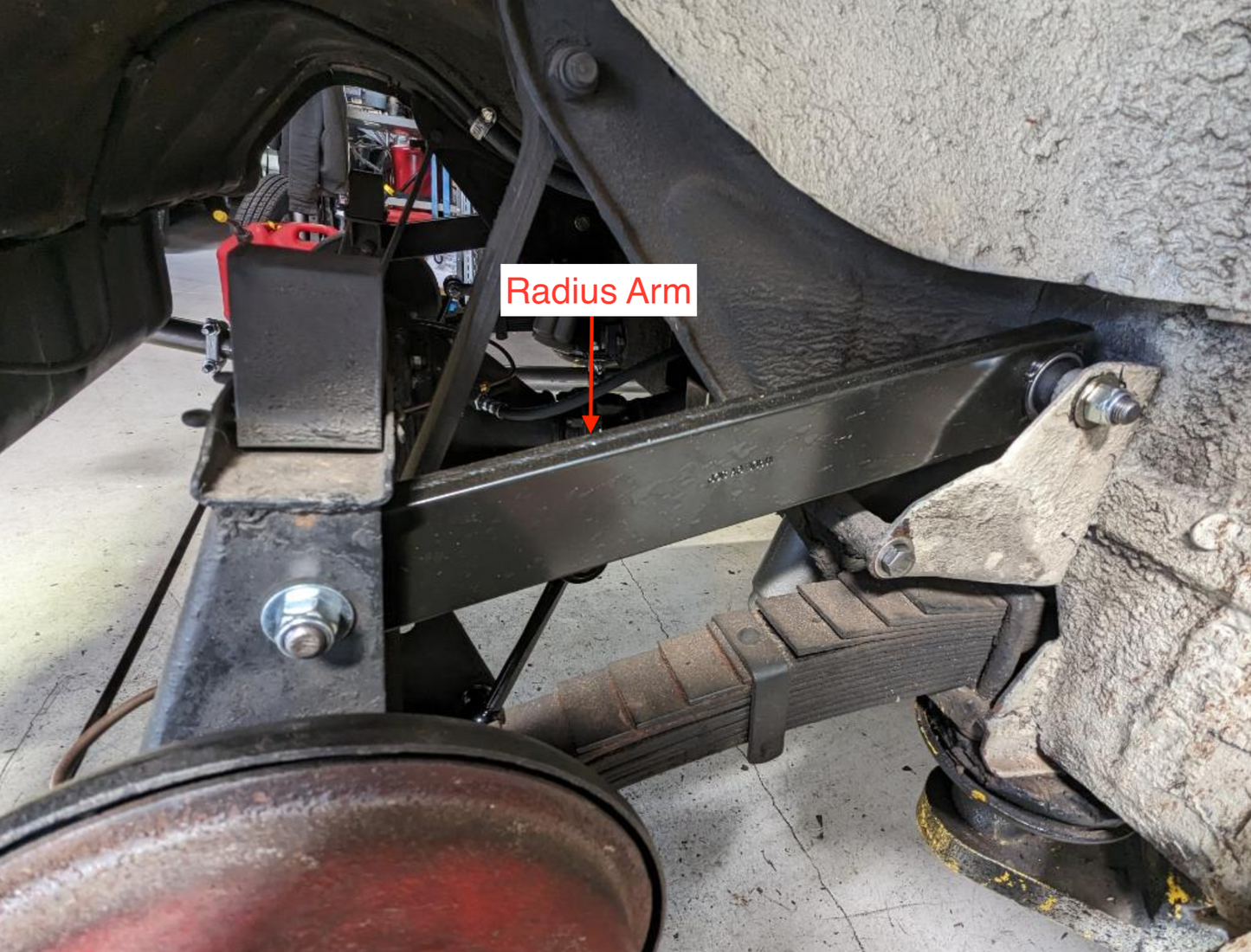 Radius Arm With Bushings