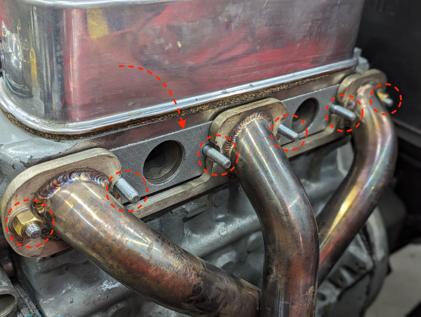 Exhaust Manifold Mounting Kit (948-1275 Engines)