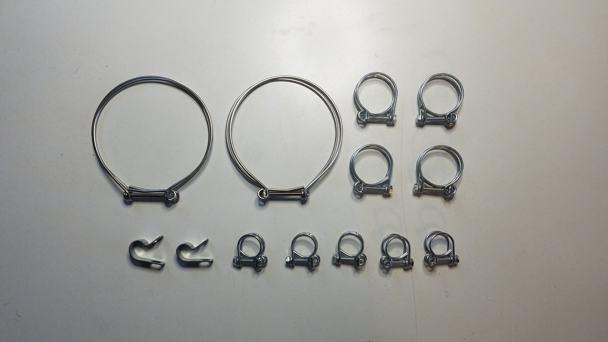 Austin Healey Sprite Original issue hose clamp set  - Bugeye