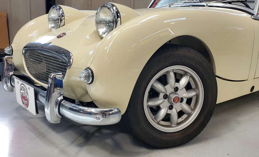 Austin Healey Center Cap Emblem for Minilite Wheels (sold individually)