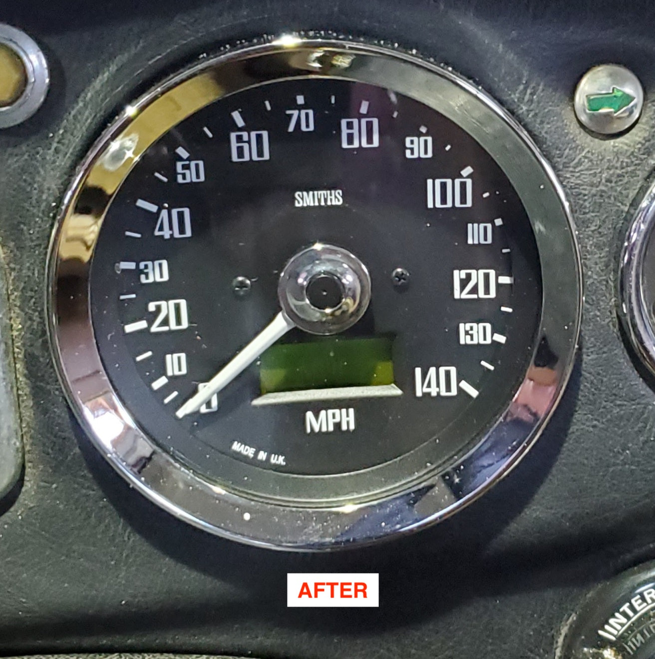 Late Spridget/MGB 80mm digital GPS Speedometer (1968-Up)