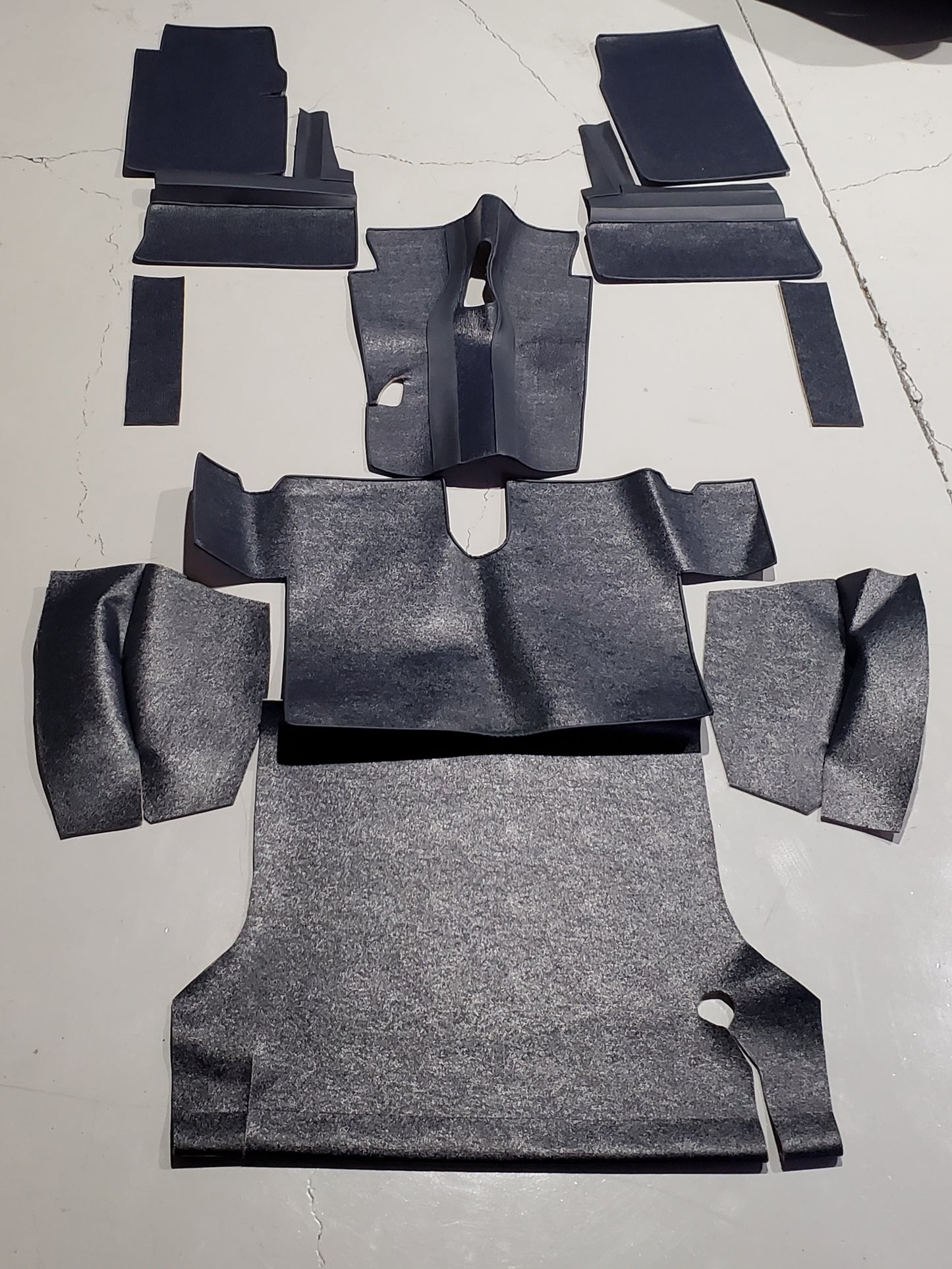 501 Early Bugeye Floor Mat Kit