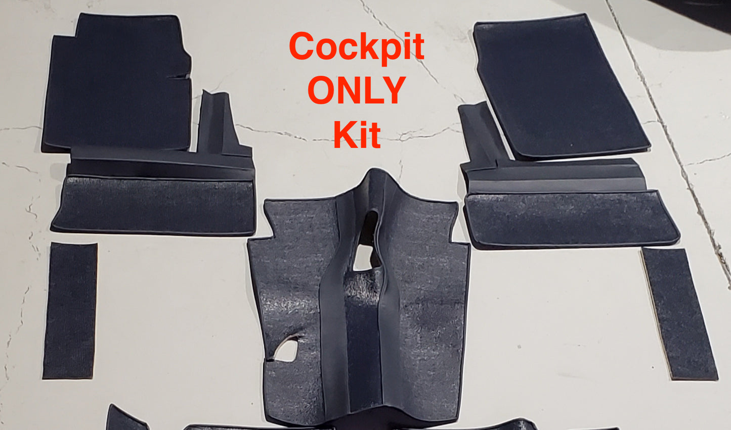 501 Early Bugeye Floor Mat Kit