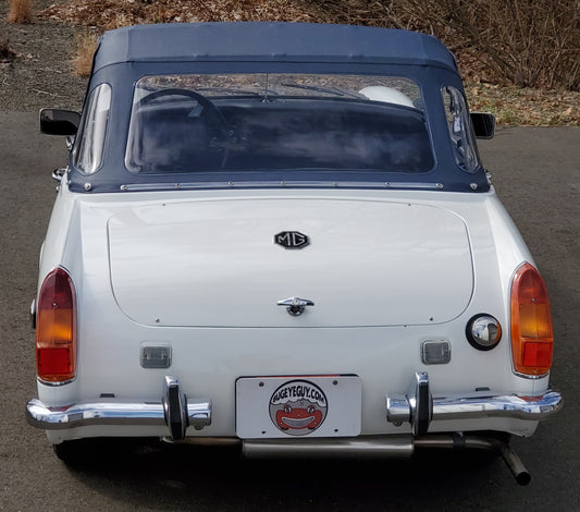 Trunk "MG" Plastic Badge (1970-1976)