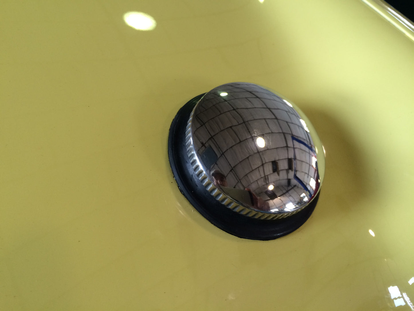 Austin Healey Sprite Original Style Gas Cap Exterior - Bugeye