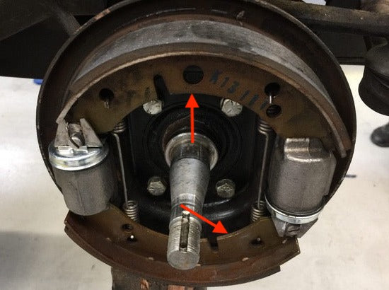 Front Brake Shoes