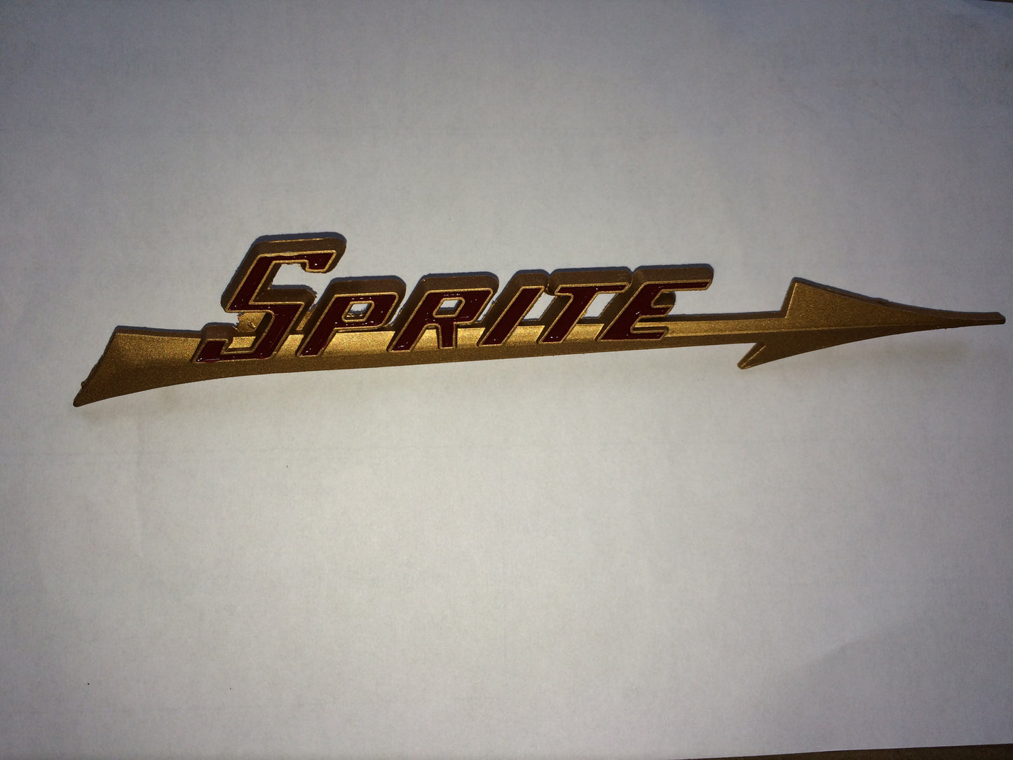 Austin Healey Sprite Austin Healey Sprite arrow trunk badge Exterior - Bugeye