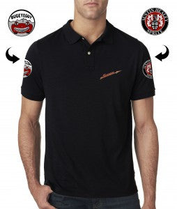Austin Healey Sprite Bugeyeguy Team Polo Shirt, Loose Fit Shirts - Bugeye