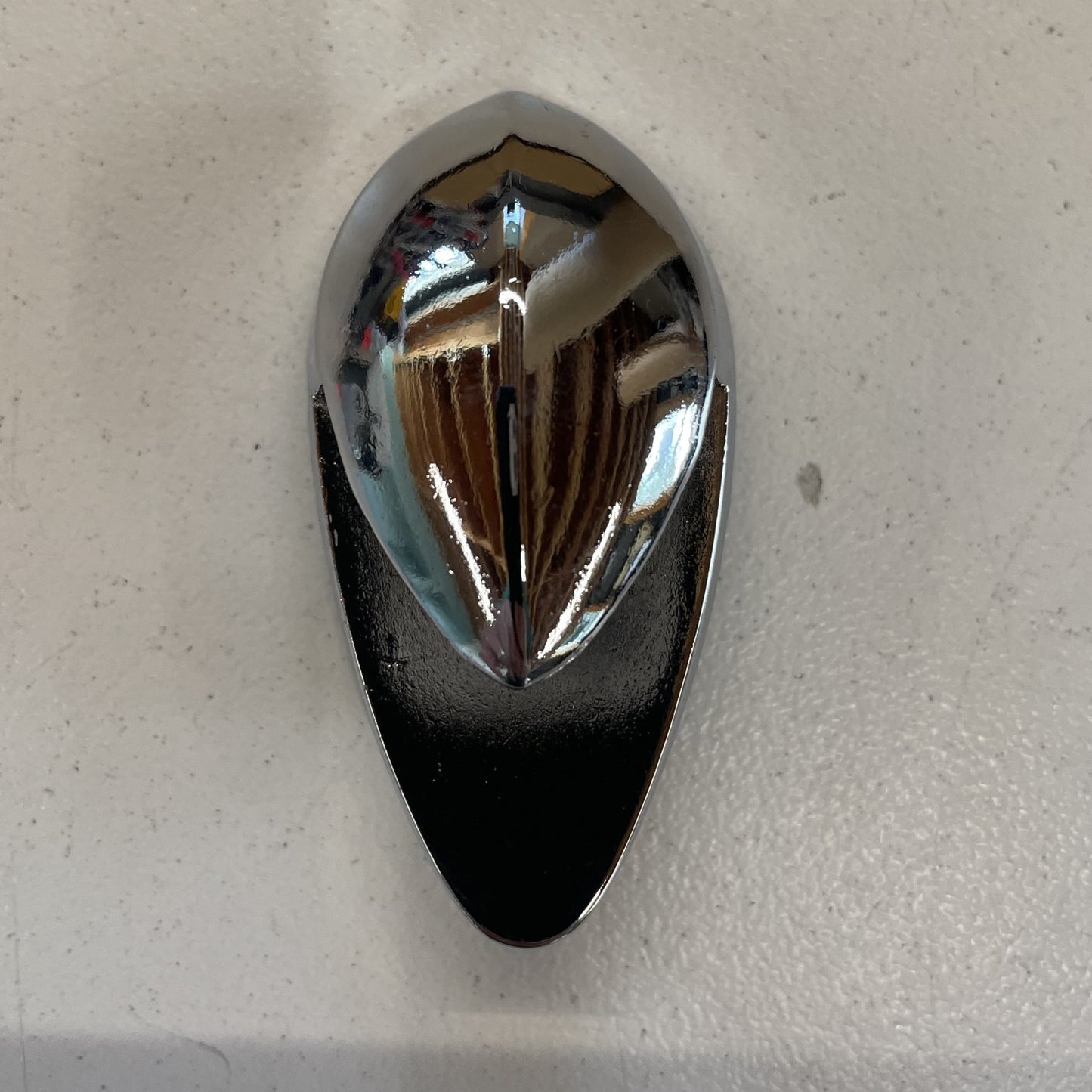 Chrome Top Bar Retainer - (Bugeye thru 1966)