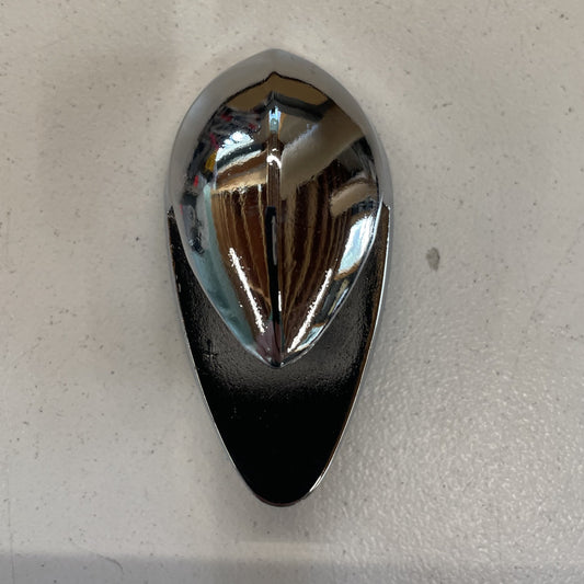 Chrome Top Bar Retainer - (Bugeye thru 1966)