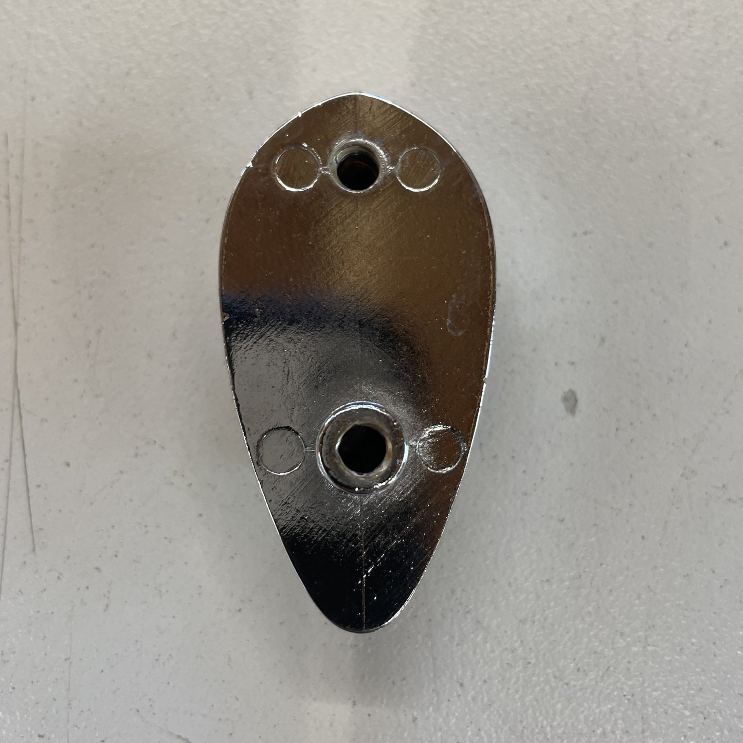 Chrome Top Bar Retainer - (Bugeye thru 1966)
