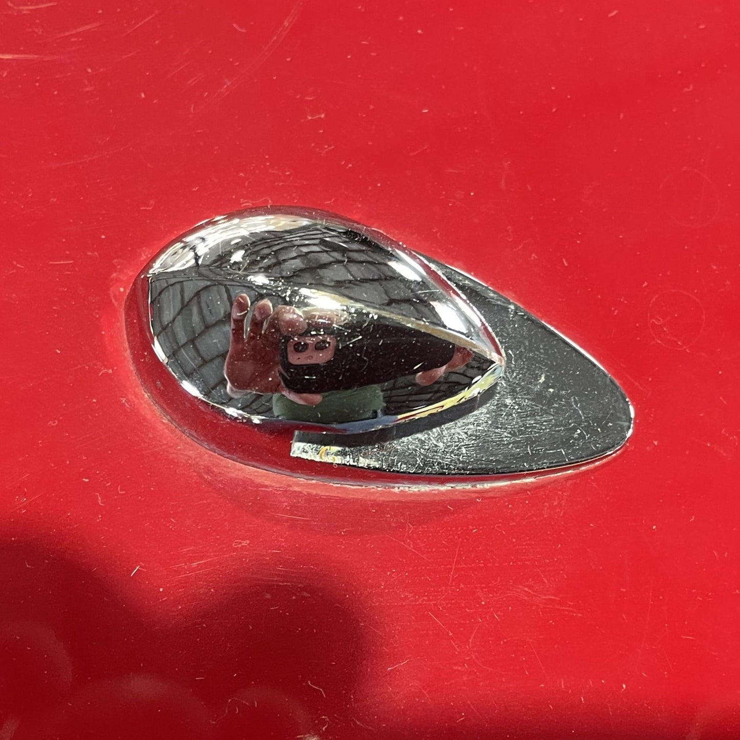 Chrome Top Bar Retainer - (Bugeye thru 1966)